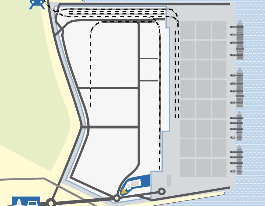 Vereinfachung von Logistikprozessen: Gut vertäut und gesteuert