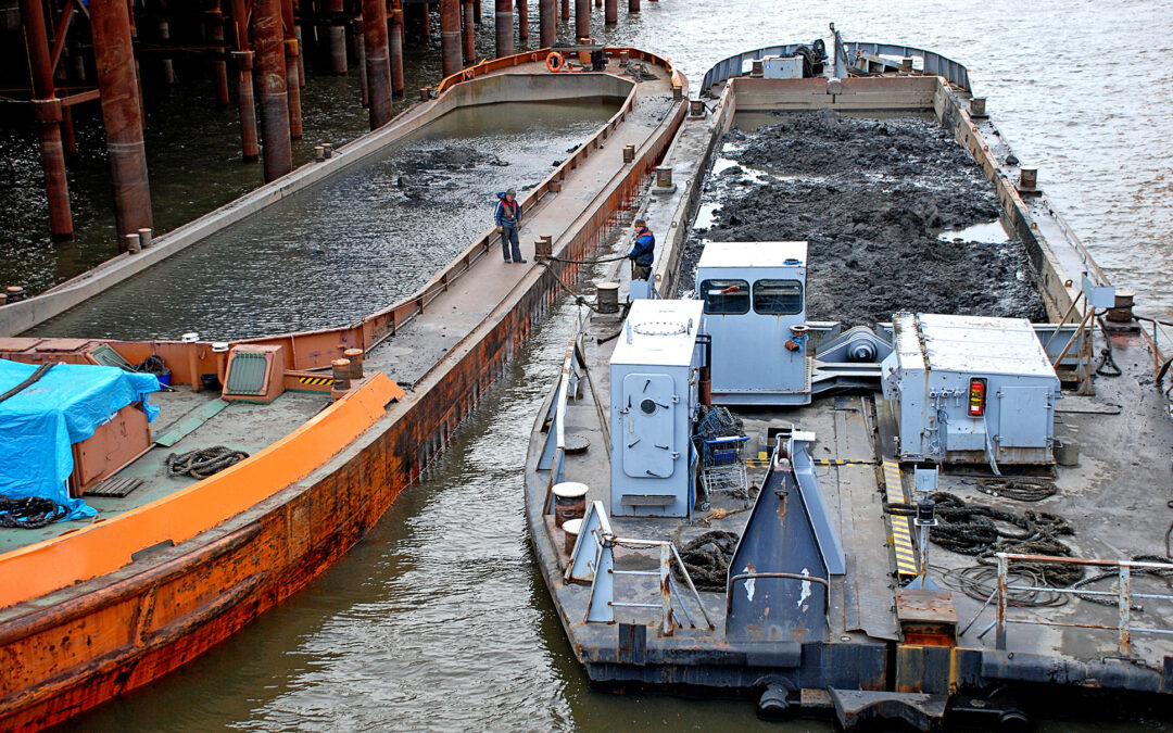 Verschlickung im Hamburger Hafen nimmt zu