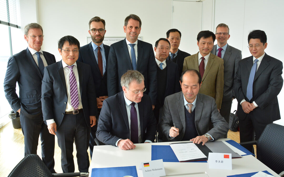 JadeWeserPort im Fokus der chinesischen Hafenwirtschaft