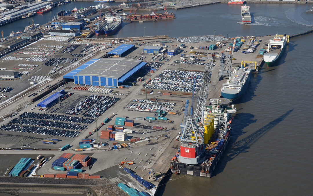 Niedersachsens Seehäfen verbuchen Umschlagplus
