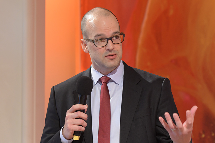 FRUIT LOGISTICA 2018: Rainer Münch von der Strategieberatung Oliver Wyman stellte den Trendbericht „Disruption in der Distribution“ vor