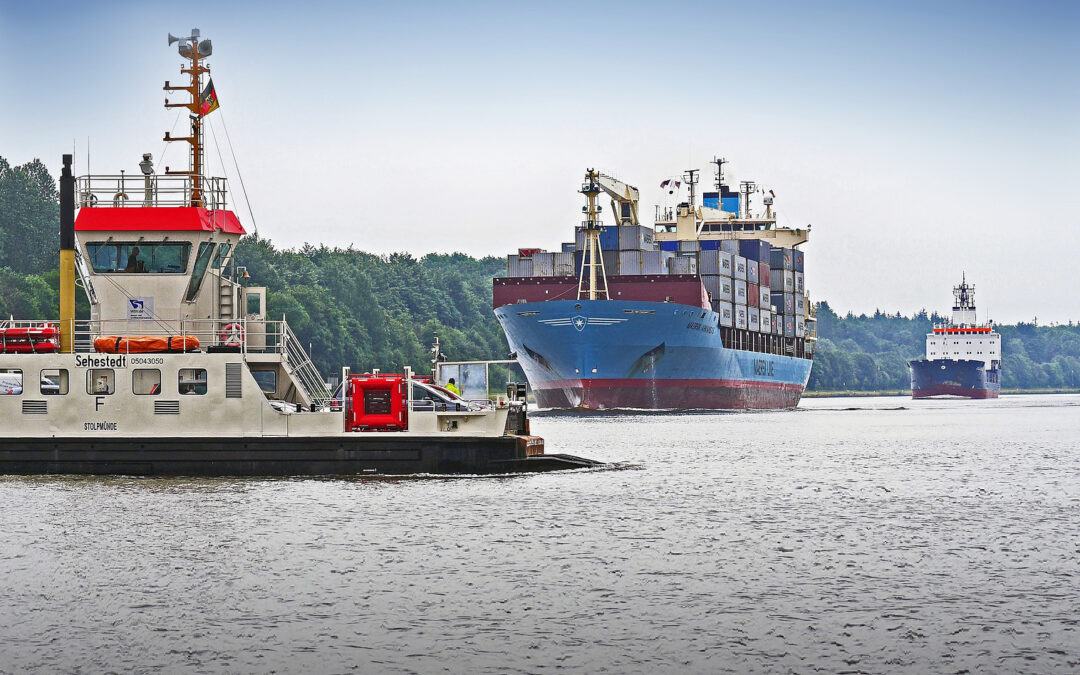 Mehr Schiffsverkehr und mehr Ladung auf Nord-Ostsee-Kanal