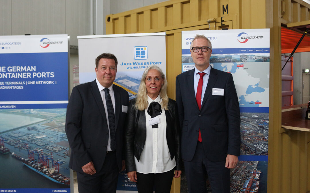 Hafen trifft Festland: JadeWeserPort im Fokus Süddeutschlands