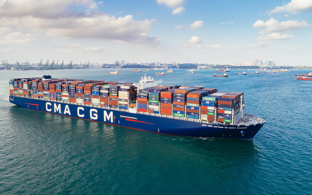 CMA CGM bringt Mega-Carrier mit LNG-Antrieb in Fahrt