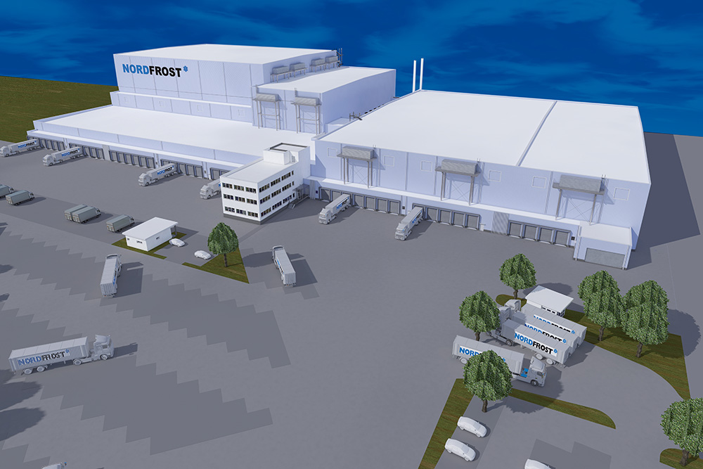 Neues Nordfrost-Tiefkühllager in Herne soll Zentralhub werden