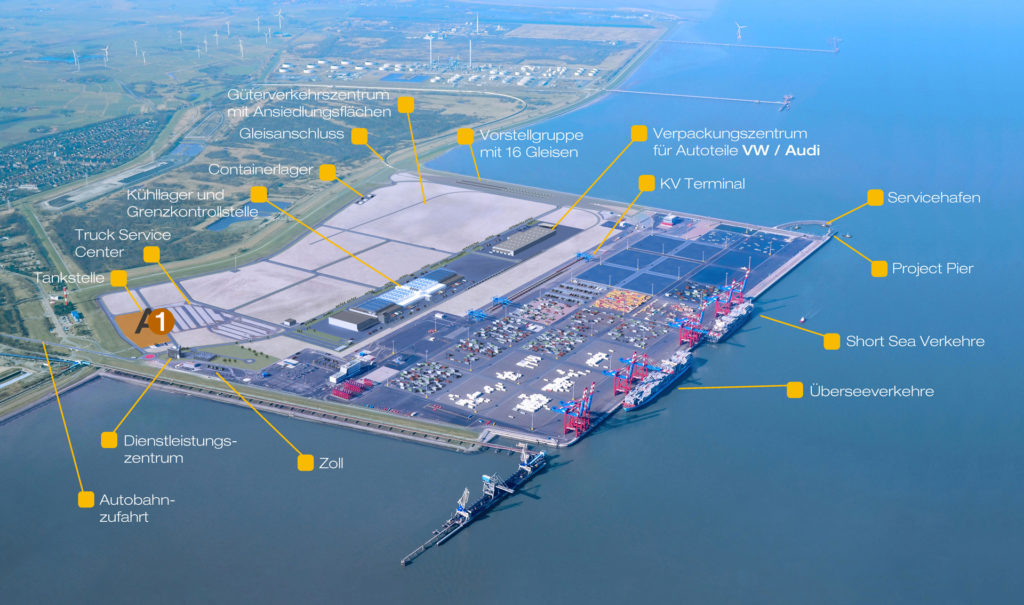 JadeWeserPort: Generalunternehmer für „Atlantic One“ benannt