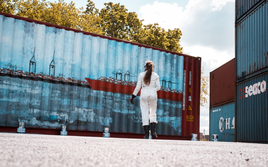 Hamburg Süd schickt Hamburger Kunstwerk um die Welt