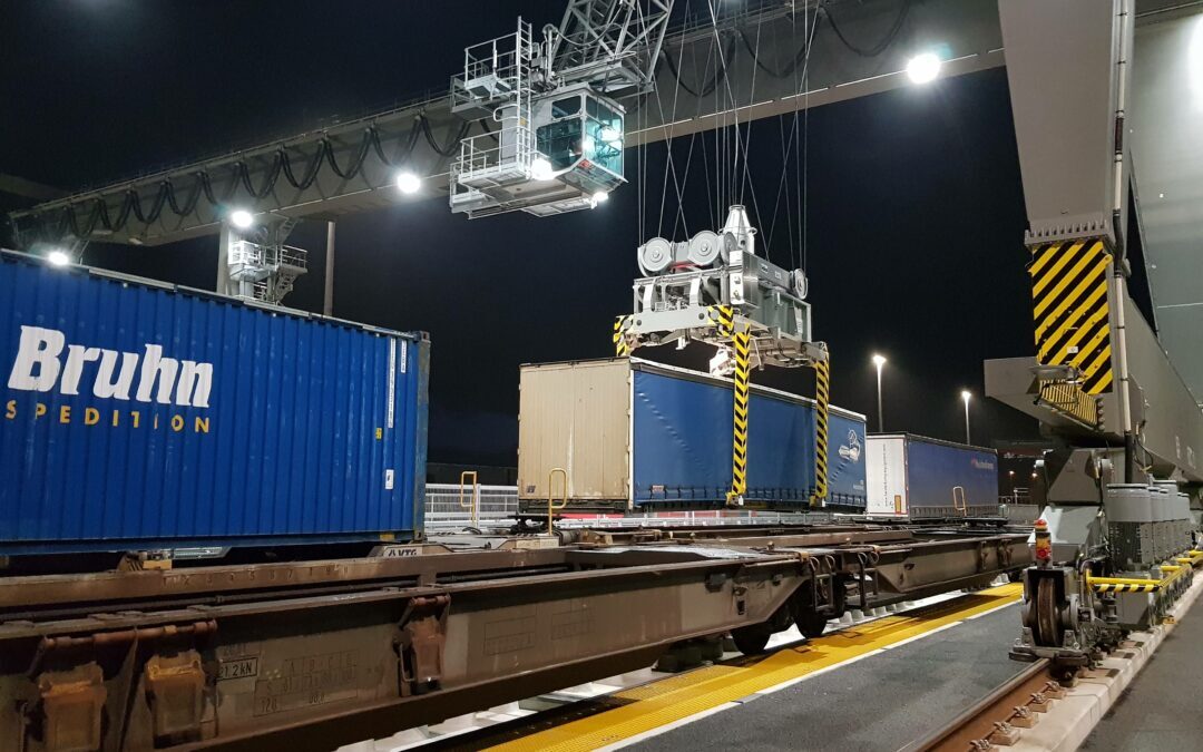 Neuer Containerbahnhof bei Hannover weitet Betrieb aus