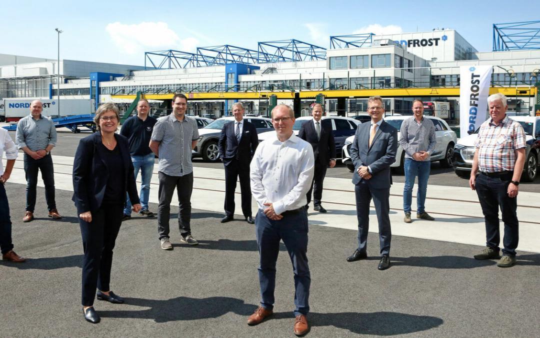 Nordfrost nimmt Bahnanlage am JadeWeserPort in Betrieb