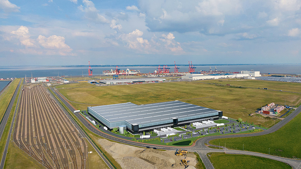 DFI errichtet Logistikneubau im Güterverkehrszentrum JadeWeserPort
