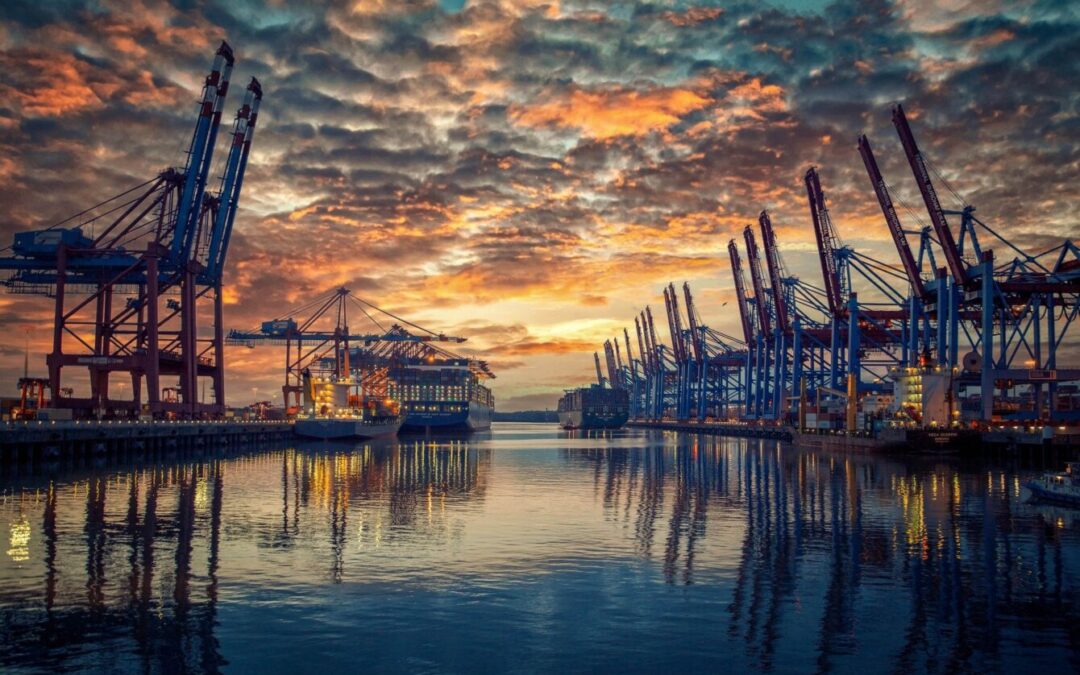 Containerumschlag im Hafen Hamburg unter Vor-Corona-Niveau