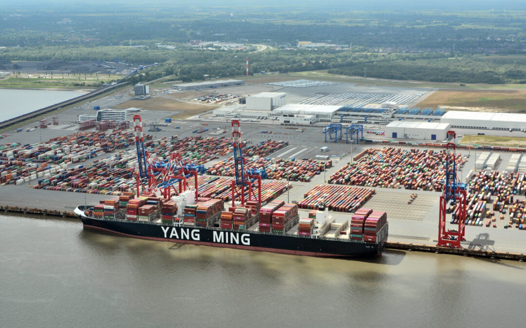 Seeschiffe sind wichtigstes Transportmittel im Handel mit Drittstaaten