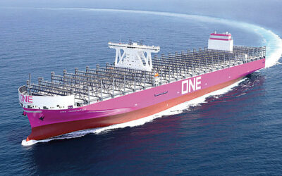 Ocean Network Express stellt neues Flaggschiff in Dienst