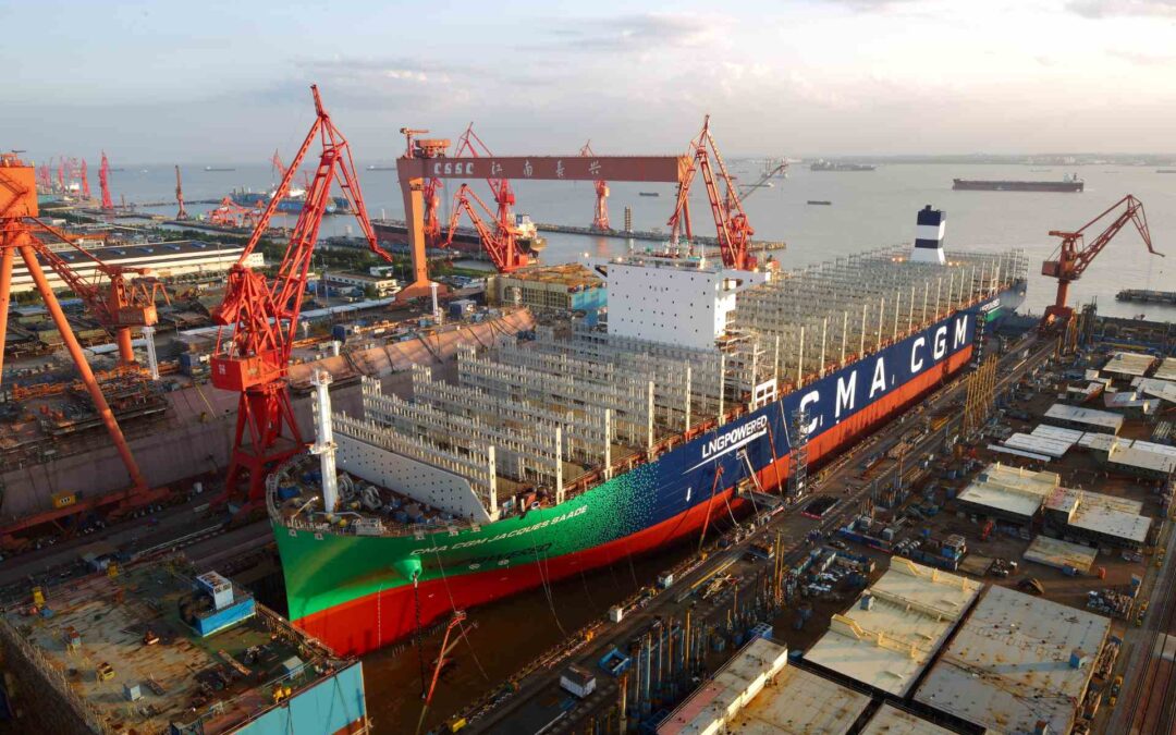 Containerreedereien bauen Flotten in Rekordtempo aus