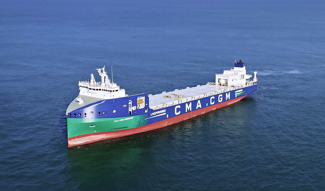 Eurogate feiert erste LNG-Bebunkerung eines Containerfrachters in Bremerhaven