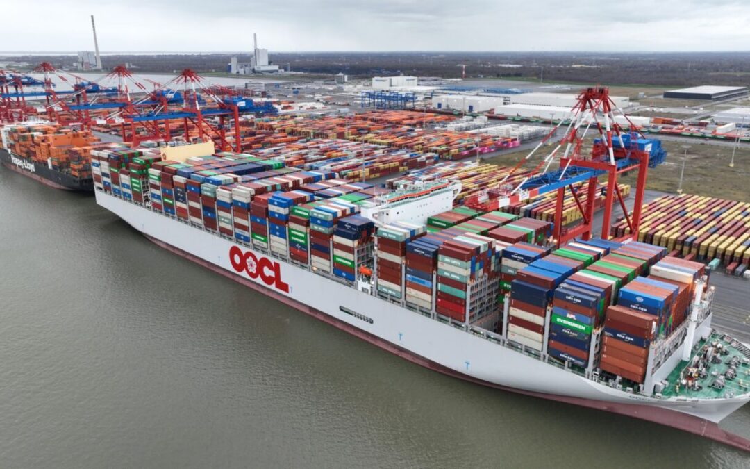 ‚OOCL Portugal‘ erstmals zu Gast im JadeWeserPort