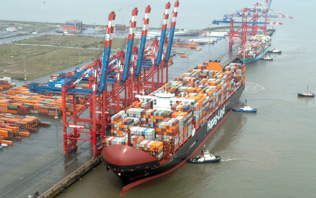 „Wilhelmshaven Express“ erstmals im JadeWeserPort