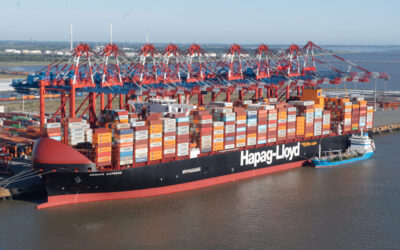 „Genova Express“ erreicht erstmals JadeWeserPort in Wilhelmshaven