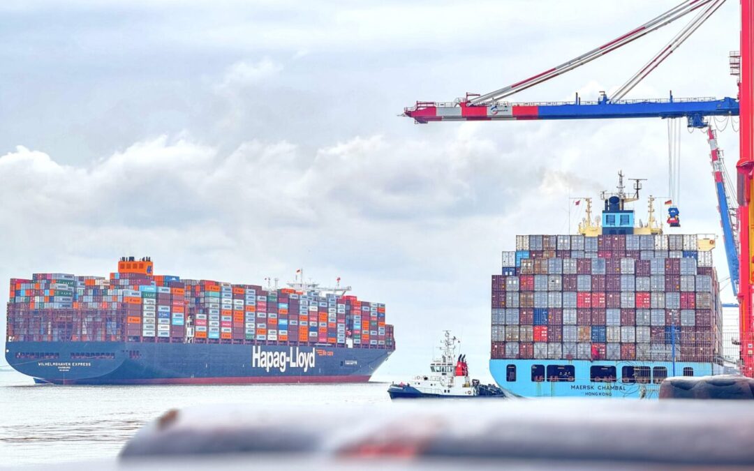 Reedereien trotzen der Krise: volle Schiffe trotz Flaute