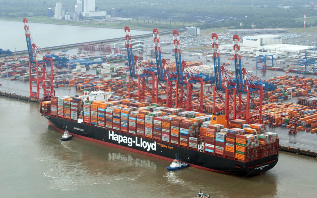 Eurokai-Quartalszahlen: Containerumschlag im JadeWeserPort wächst weiter rasant