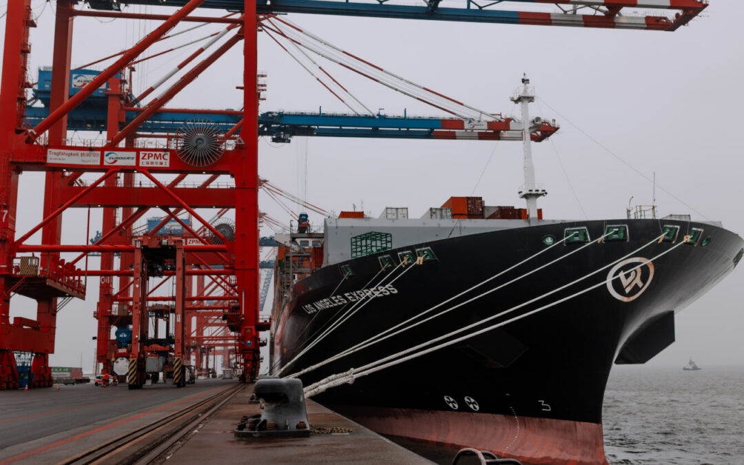 Erstanlauf der „Los Angeles Express“: Indian Ocean Service verbindet JadeWeserPort mit Indien