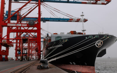 Erstanlauf der „Los Angeles Express“: Indian Ocean Service verbindet JadeWeserPort mit Indien