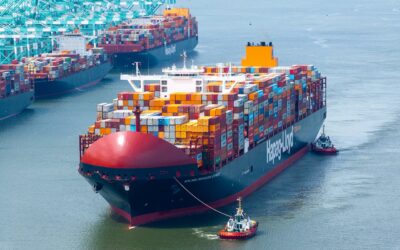 Wieder mehr große Containerschiffe im Hamburger Hafen