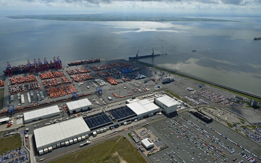 JadeWeserPort steigert Containerumschlag um 74 Prozent